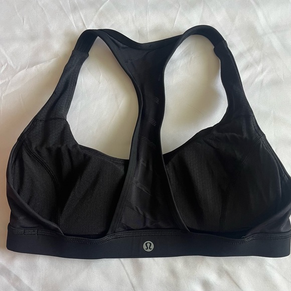 Lululemon Hot Like Agni Bra -Size 8 Black - Picture 4 of 6